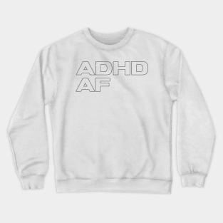 adhd tee design Crewneck Sweatshirt